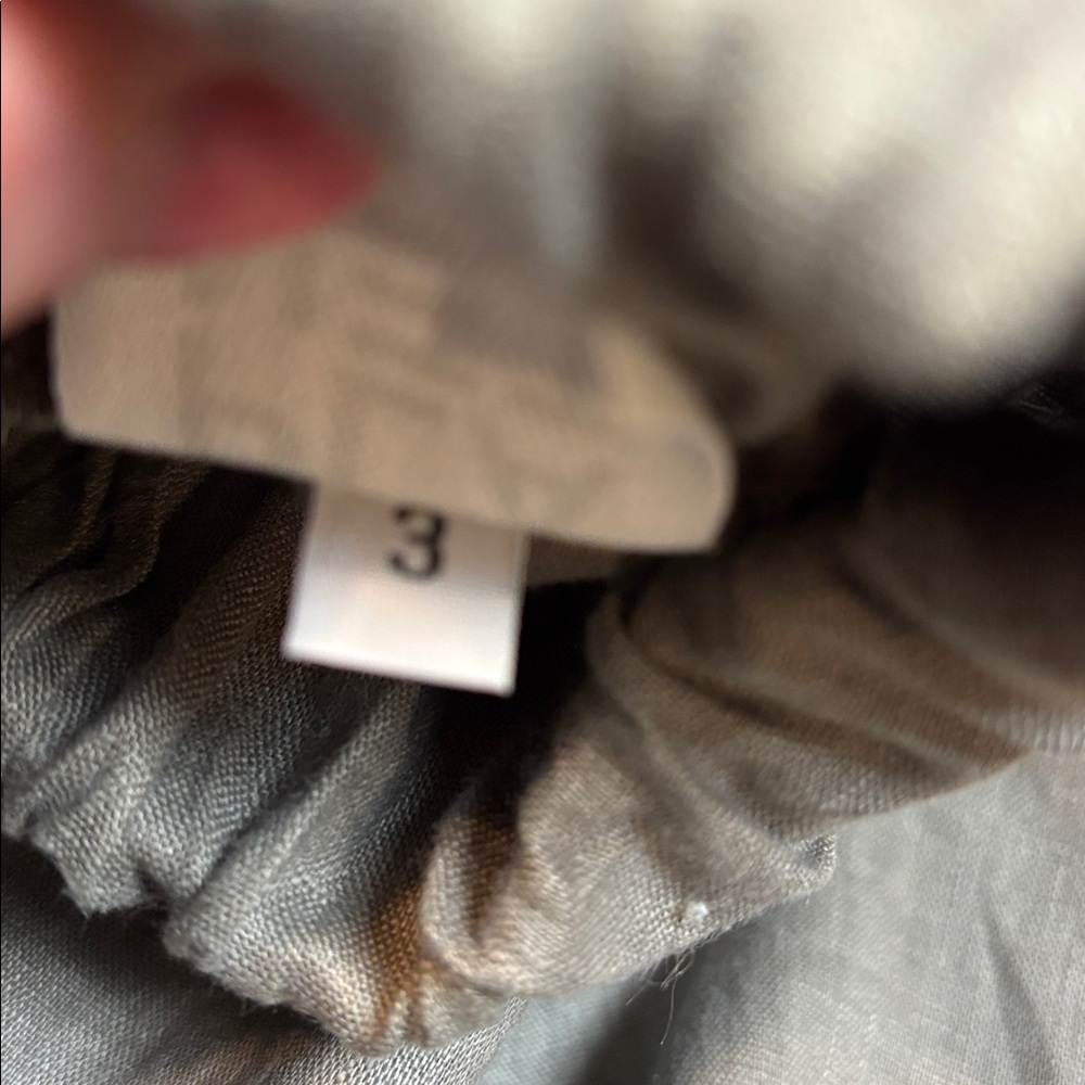 PLANET 100% linen Gray Women's Skirt. Size 3 - Picture 8 of 13